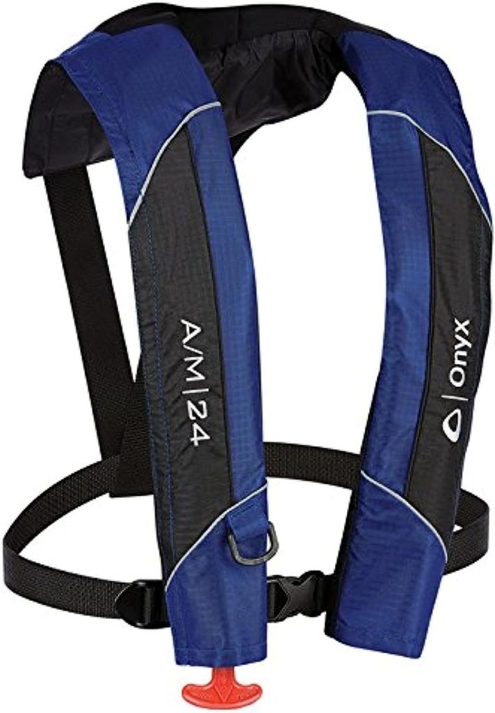 ABSOLUTE OUTDOOR Onyx A/M-24 Automatic/Manual Inflatable Life Jacket ABSOLUTE OUTDOOR Onyx A/M-24 Automatic/Manual Inflatable Life Jacket