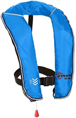 Eyson Inflatable Life Jacket Inflatable Life Vest for Adult Classic Manual Eyson Inflatable Life Jacket Inflatable Life Vest for Adult Classic Manual