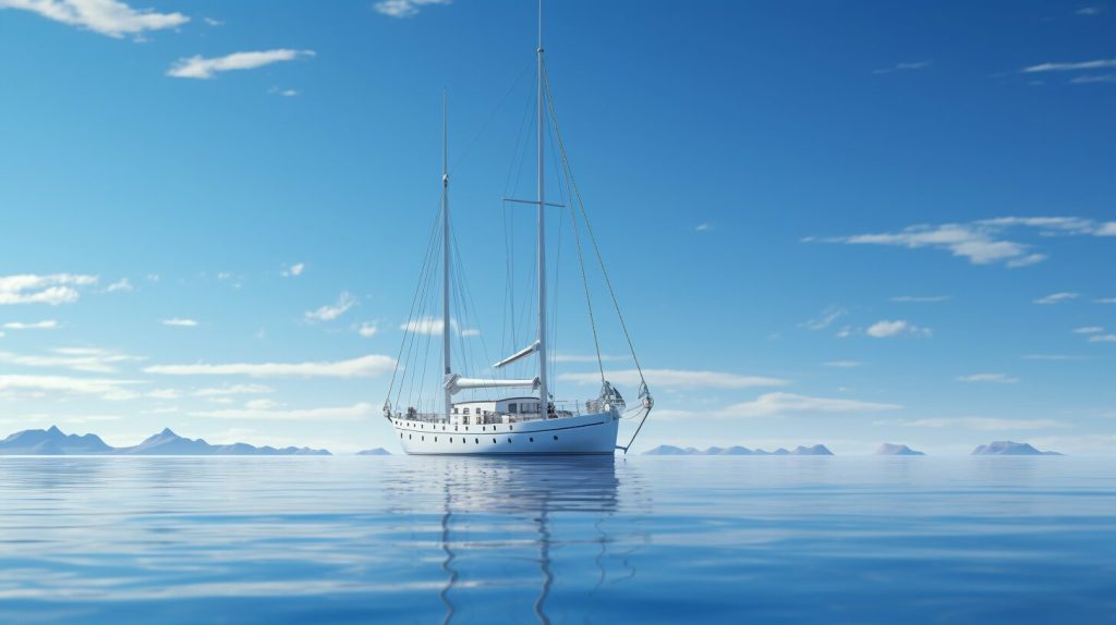 how to anchor a sailing yacht