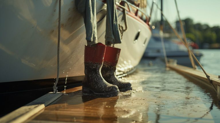 how to clean sailing boots