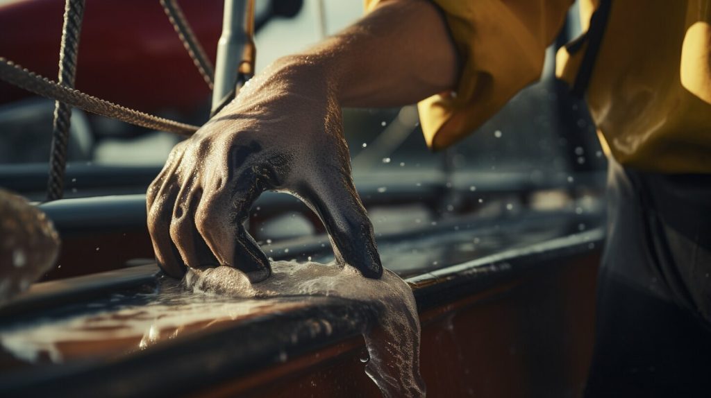 maintaining sailing gloves