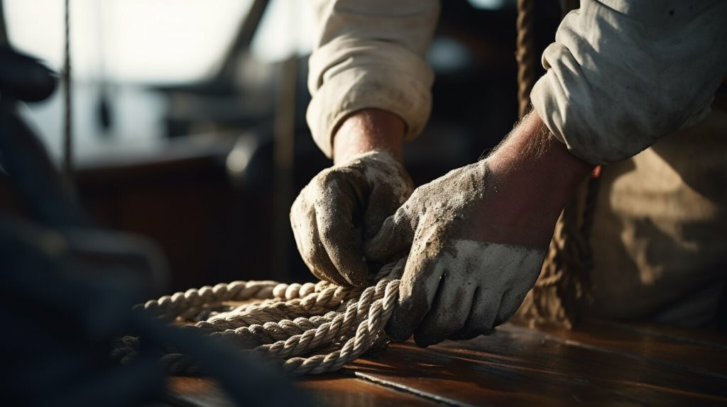 sailboat rope care